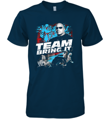 WWE The Rock Team Bring It Men's Premium T-Shirt Men's Premium T-Shirt - belovedtshirt