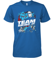 WWE The Rock Team Bring It Men's Premium T-Shirt Men's Premium T-Shirt - belovedtshirt