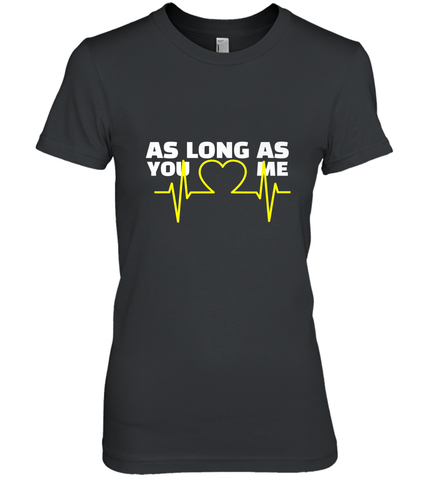 Back boys Again As Long As You Love Me Women's Premium T-Shirt Women's Premium T-Shirt / Black / XS Women's Premium T-Shirt - belovedtshirt