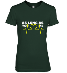 Back boys Again As Long As You Love Me Women's Premium T-Shirt Women's Premium T-Shirt - belovedtshirt