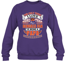 NFL The Only Thing I Love More Than Being A Cincinnati Bengals Fan Is Being A Papa Football Crewneck Sweatshirt Crewneck Sweatshirt - belovedtshirt