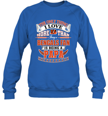 NFL The Only Thing I Love More Than Being A Cincinnati Bengals Fan Is Being A Papa Football Crewneck Sweatshirt Crewneck Sweatshirt - belovedtshirt