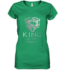 King of The North Bears Football Champions Gift Women's V-Neck T-Shirt Women's V-Neck T-Shirt - belovedtshirt
