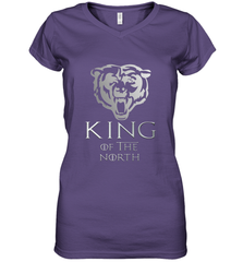 King of The North Bears Football Champions Gift Women's V-Neck T-Shirt Women's V-Neck T-Shirt - belovedtshirt