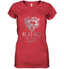 King of The North Bears Football Champions Gift Women's V-Neck T-Shirt Women's V-Neck T-Shirt - belovedtshirt