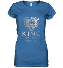 King of The North Bears Football Champions Gift Women's V-Neck T-Shirt Women's V-Neck T-Shirt - belovedtshirt
