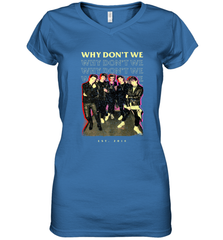 Why Don't We Vintage Rockers Women's V-Neck T-Shirt Women's V-Neck T-Shirt - belovedtshirt