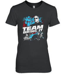 WWE The Rock Team Bring It Women's Premium T-Shirt