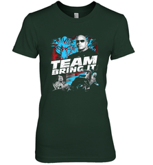 WWE The Rock Team Bring It Women's Premium T-Shirt Women's Premium T-Shirt - belovedtshirt