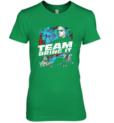 WWE The Rock Team Bring It Women's Premium T-Shirt