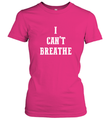 I can't breathe Black lives matter simple message Women's T-Shirt Women's T-Shirt - belovedtshirt