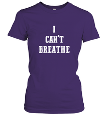 I can't breathe Black lives matter simple message Women's T-Shirt Women's T-Shirt - belovedtshirt