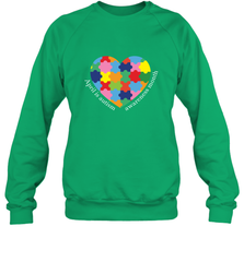 April is autism awareness month T shirt Crewneck Sweatshirt Crewneck Sweatshirt - belovedtshirt