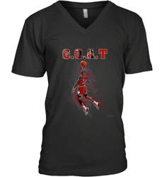 Basketball  Chicago Jordan G.O.A.T. Dunk Men's V-Neck