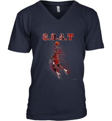 Basketball  Chicago Jordan G.O.A.T. Dunk Men's V-Neck