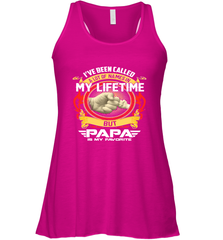 I've Been Called Lot Of Name But Papa Is My Favorite Women's Racerback Tank Women's Racerback Tank - belovedtshirt