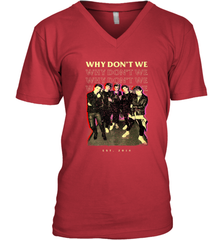 Why Don't We Vintage Rockers Men's V-Neck Men's V-Neck - belovedtshirt