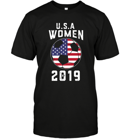 USA United States Women 2019 Soccer US Futbol Men's T-Shirt Men's T-Shirt / Black / S Men's T-Shirt - belovedtshirt
