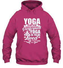 Yoga is More Than Yoga It's a Lifestyle Hooded Sweatshirt Hooded Sweatshirt - belovedtshirt