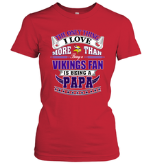 NFL The Only Thing I Love More Than Being A Minnesota Vikings Fan Is Being A Papa Football Women's T-Shirt Women's T-Shirt - belovedtshirt