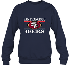 NFL San Francisco 49ers Logo Champion Crewneck Sweatshirt