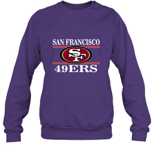 NFL San Francisco 49ers Logo Champion Crewneck Sweatshirt Crewneck Sweatshirt - belovedtshirt