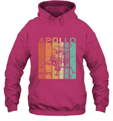 Retro Apollo 11 50th Anniversary Moon Landing 1969 2019 Hooded Sweatshirt Hooded Sweatshirt - belovedtshirt