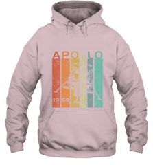 Retro Apollo 11 50th Anniversary Moon Landing 1969 2019 Hooded Sweatshirt Hooded Sweatshirt - belovedtshirt