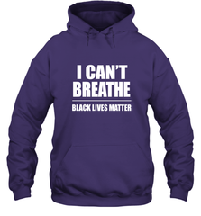 I can't breathe Black lives matter Hooded Sweatshirt Hooded Sweatshirt - belovedtshirt