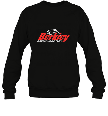 BERKLEY Fishing Logo Spinners Crankbaits LOVER Crewneck Sweatshirt Crewneck Sweatshirt / Black / S Crewneck Sweatshirt - belovedtshirt