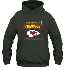 Kansas City Chiefs NFL Pro Line by Fanatics Super Bowl LIV Champions Hooded Sweatshirt Hooded Sweatshirt - belovedtshirt