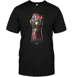 Marvel Avengers Endgame Infinity Stone Gauntlet Color Logo Men's T-Shirt