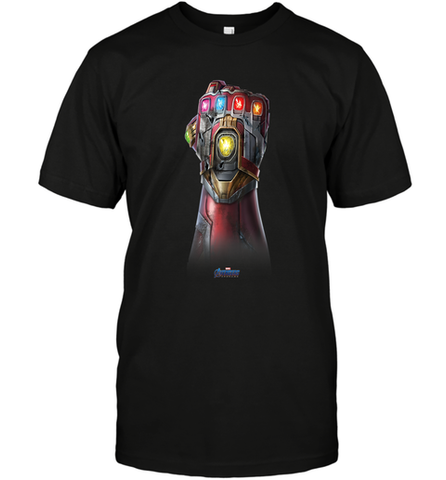 Marvel Avengers Endgame Infinity Stone Gauntlet Color Logo Men's T-Shirt Men's T-Shirt / Black / S Men's T-Shirt - belovedtshirt