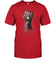 Marvel Avengers Endgame Infinity Stone Gauntlet Color Logo Men's T-Shirt Men's T-Shirt - belovedtshirt