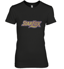 Star fox Vintage Distressed Game Logo Women's Premium T-Shirt Women's Premium T-Shirt - belovedtshirt