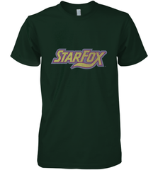 Star fox Vintage Distressed Game Logo Men's Premium T-Shirt Men's Premium T-Shirt - belovedtshirt