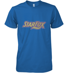 Star fox Vintage Distressed Game Logo Men's Premium T-Shirt Men's Premium T-Shirt - belovedtshirt