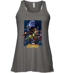 Marvel Avengers Infinity War Neon Team 2 Women's Racerback Tank Women's Racerback Tank - belovedtshirt