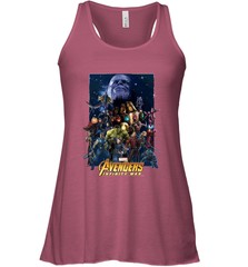 Marvel Avengers Infinity War Neon Team 2 Women's Racerback Tank Women's Racerback Tank - belovedtshirt