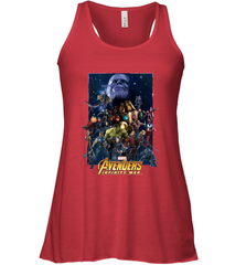 Marvel Avengers Infinity War Neon Team 2 Women's Racerback Tank Women's Racerback Tank - belovedtshirt