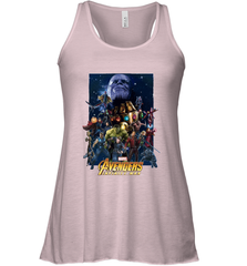 Marvel Avengers Infinity War Neon Team 2 Women's Racerback Tank Women's Racerback Tank - belovedtshirt