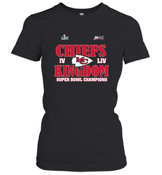 NFL Kansas City Chiefs Logo super bowl champions IV LIV Women's T-Shirt