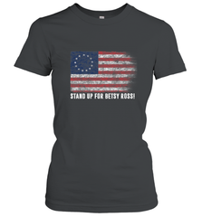 Patriotic 1776 Tee Respect the Flag Stand up for Betsy Ross Women's T-Shirt Women's T-Shirt - belovedtshirt