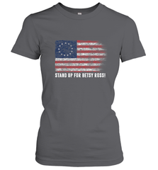 Patriotic 1776 Tee Respect the Flag Stand up for Betsy Ross Women's T-Shirt Women's T-Shirt - belovedtshirt