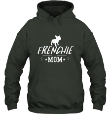 Womens French Bulldog Mom Frenchie Mom T shirt Dog Lover Tees Hooded Sweatshirt Hooded Sweatshirt - belovedtshirt
