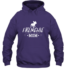 Womens French Bulldog Mom Frenchie Mom T shirt Dog Lover Tees Hooded Sweatshirt Hooded Sweatshirt - belovedtshirt