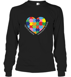 April is autism awareness month T shirt Long Sleeve T-Shirt