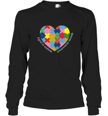 April is autism awareness month T shirt Long Sleeve T-Shirt Long Sleeve T-Shirt - belovedtshirt