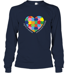 April is autism awareness month T shirt Long Sleeve T-Shirt Long Sleeve T-Shirt - belovedtshirt