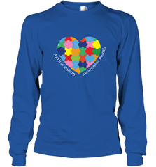 April is autism awareness month T shirt Long Sleeve T-Shirt Long Sleeve T-Shirt - belovedtshirt